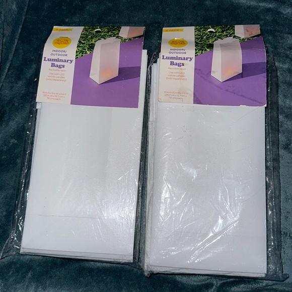 Sun squad bundle of two 6 packs indoor/outdoor Luminary Bags New - Picture 1 of 2